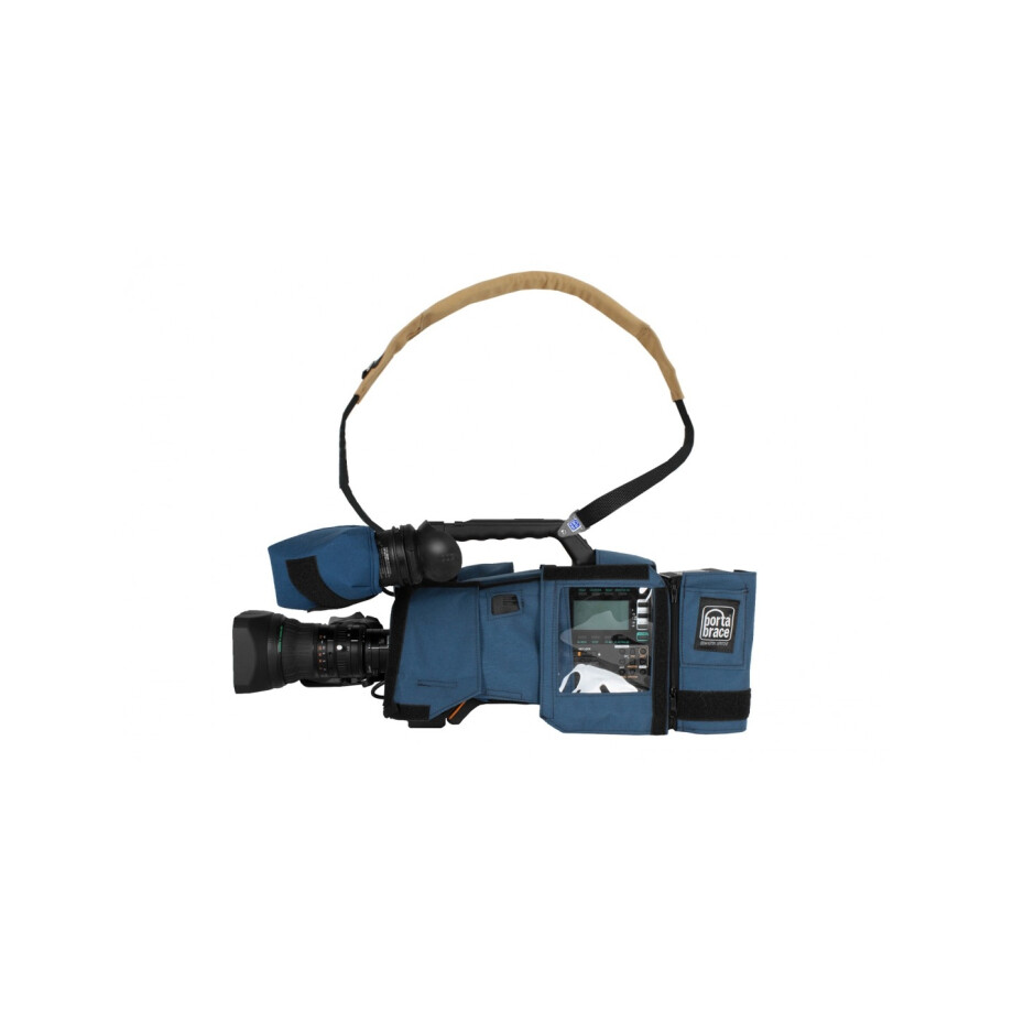 Porta Brace CBA-PX380, Camera BodyArmor & HB-40CAM-C Strap, Panasonic AJ-PX380, Blue