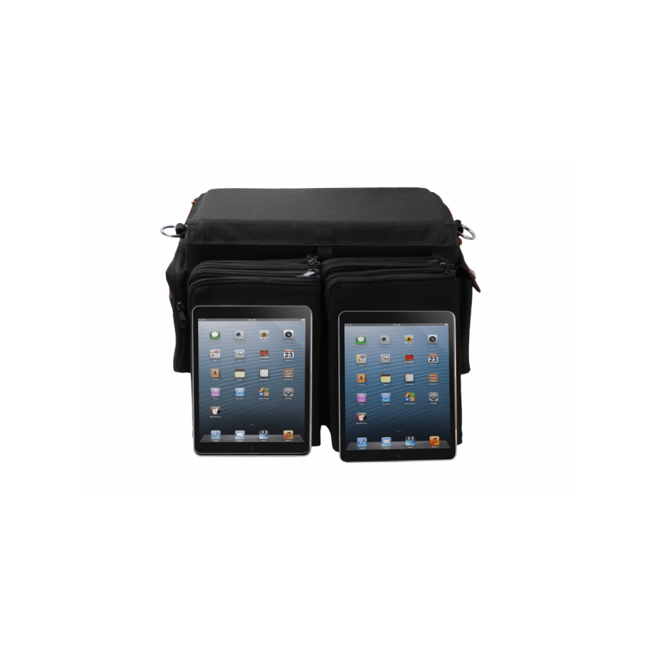 Green Leather Gadget Travel Bag iPad Leather Bag Tech Dopp - Etsy