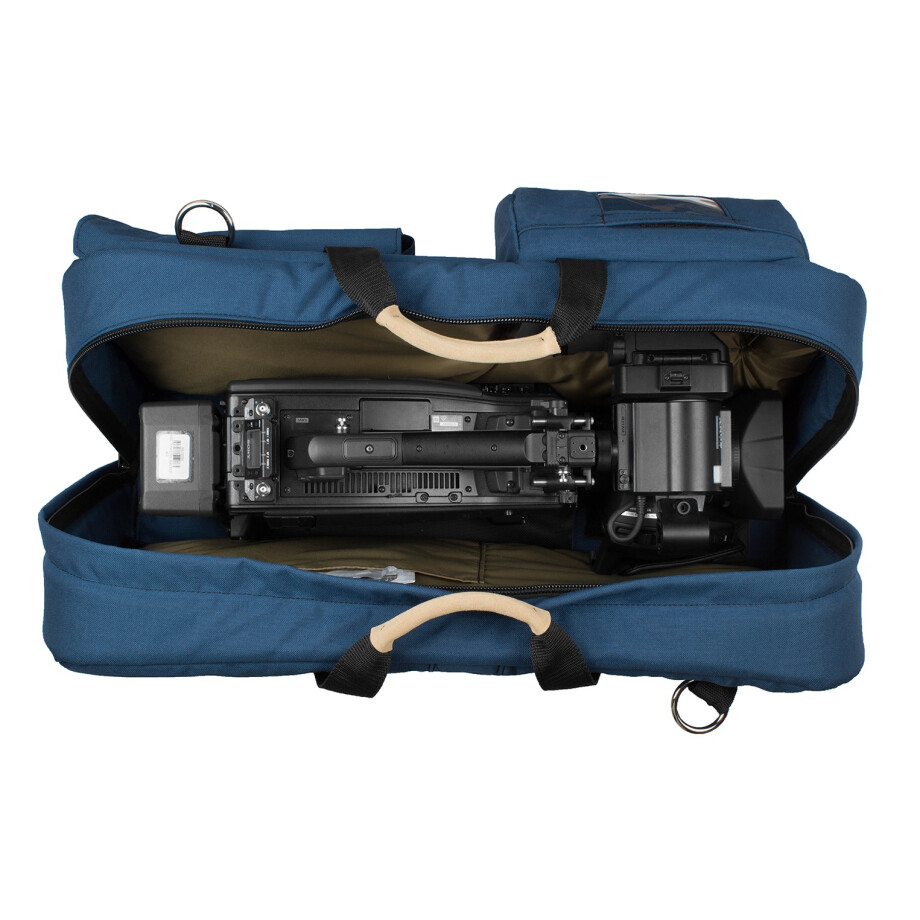 Porta Brace CO-OB Carry-On Camera Case, Shoulder Mount Cameras, Blue