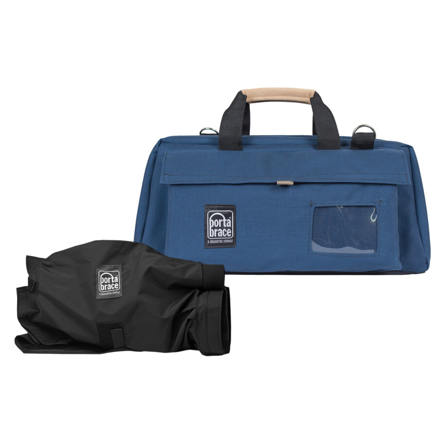 Porta Brace CS-DV3UQS-M3 Camera Case Soft, Blue, Large