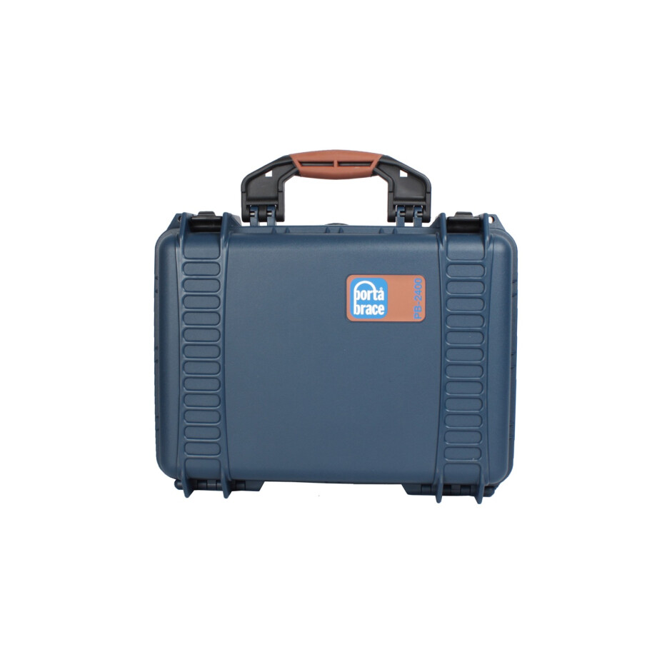 Porta Brace PB-2400F Hard Case, Foam Interior, Airtight, Small, Black