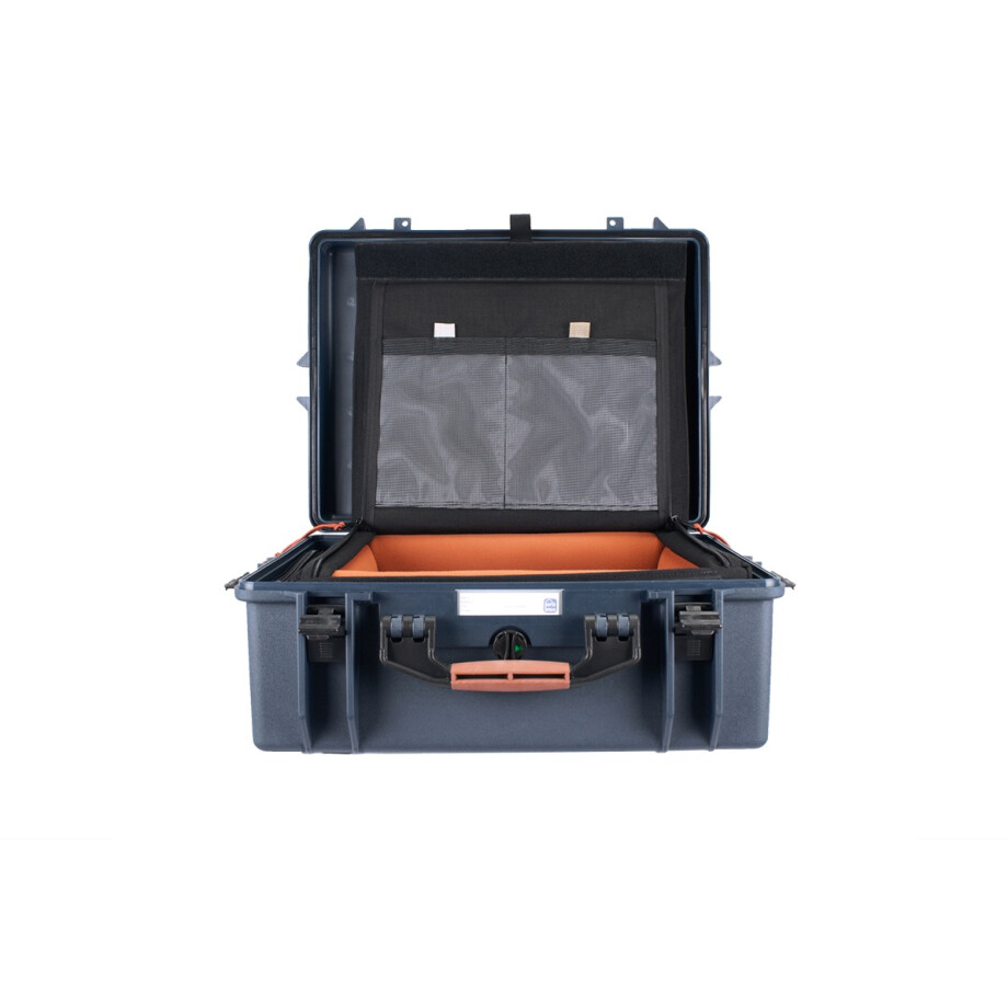 Porta Brace PB-2650IC Hard Case with Wheels, Blue with Black