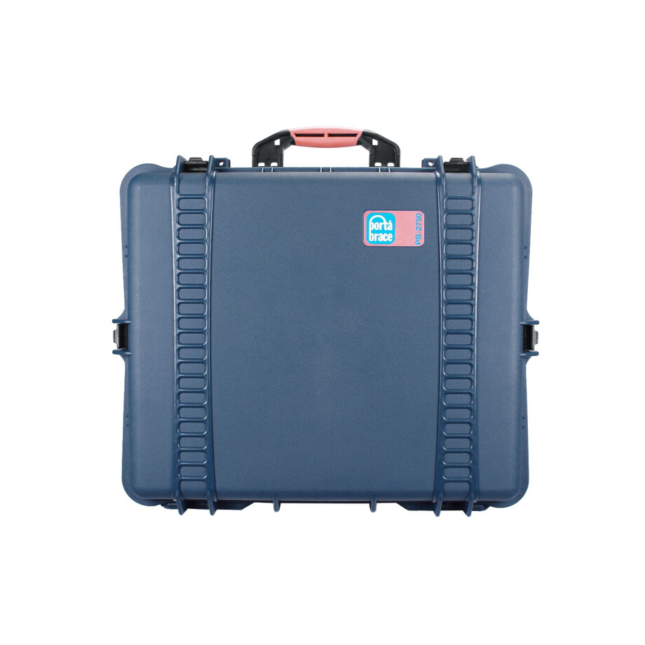 Porta Brace PB-2750F Hard Case with Wheels, Foam Interior, Airtight, XL, Blue