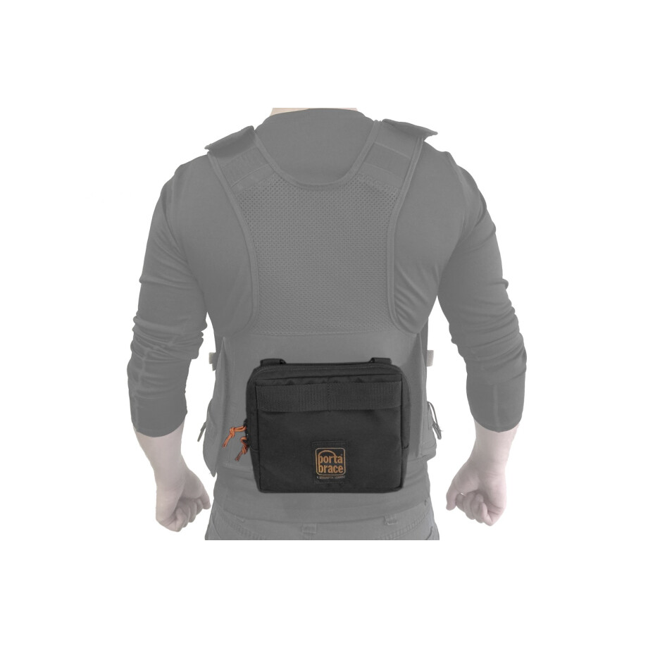 Porta Brace ATV-POUCH Audio Tactical Vest, Extra Front Pouch Only, Black