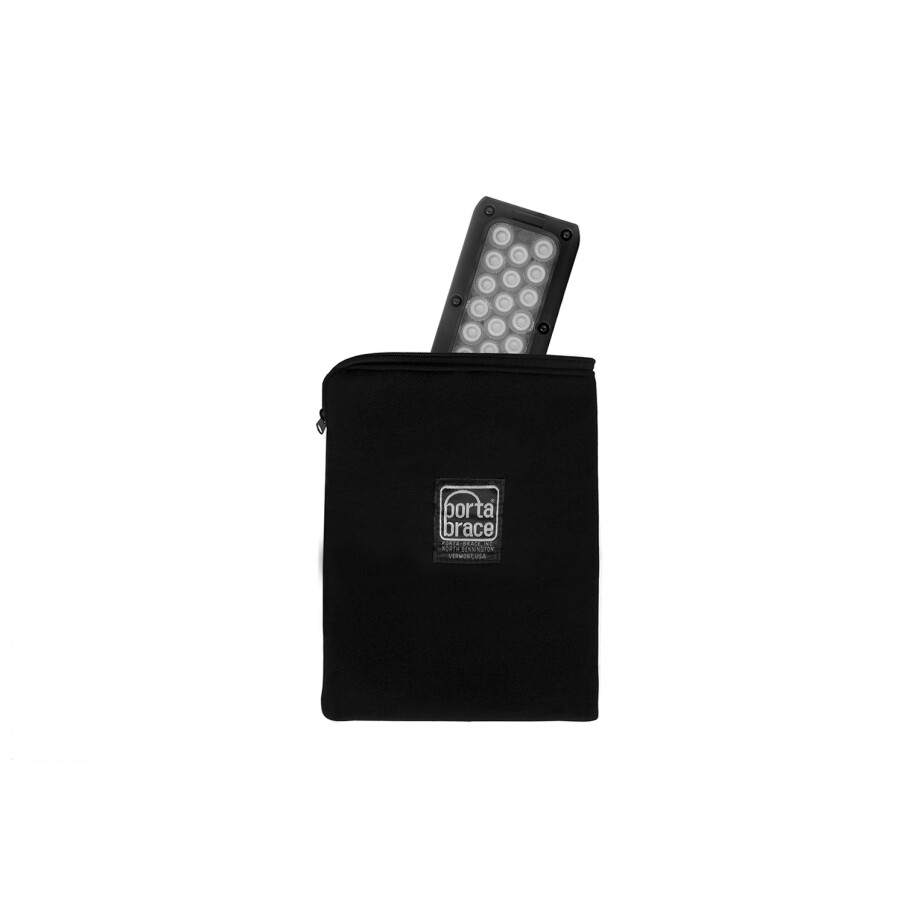 Porta Brace PB-B812BRICK Padded Carring Pouch, Litepanels Brick LED light, Black
