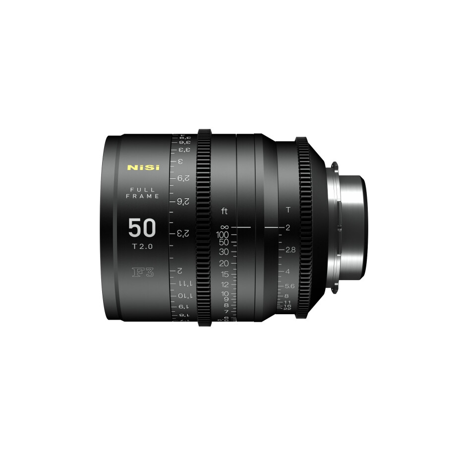 Nisi F3 50mm Full Frame lens T2.0, PL-Mount