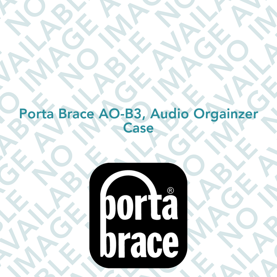 Porta Brace AO-B3, Audio Orgainzer Case