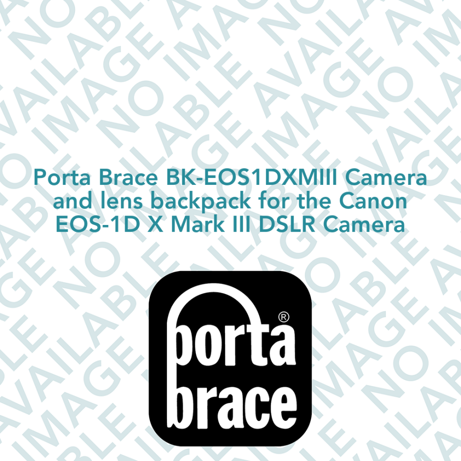Porta Brace BK-EOS1DXMIII Camera and lens backpack for the Canon EOS-1D X Mark III DSLR Camera