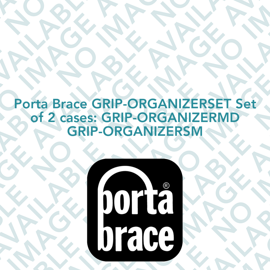 Porta Brace GRIP-ORGANIZERSET Set of 2 cases: GRIP-ORGANIZERMD GRIP-ORGANIZERSM