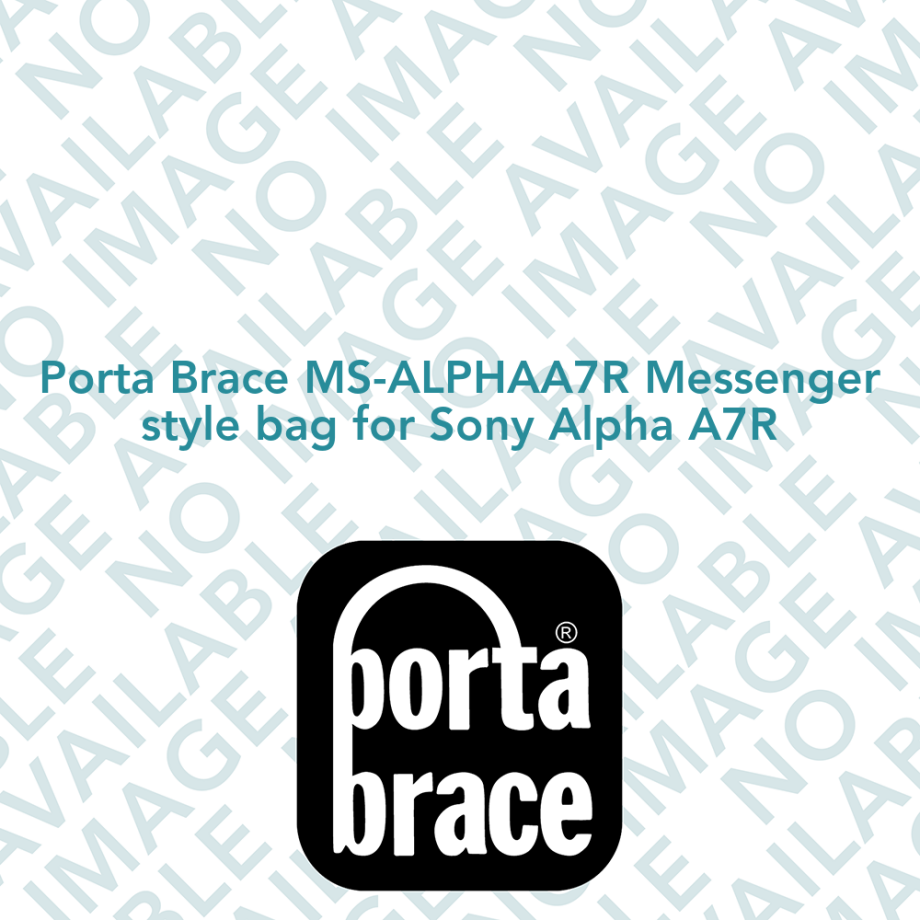 Porta Brace MS-ALPHAA7R Messenger style bag for Sony Alpha A7R