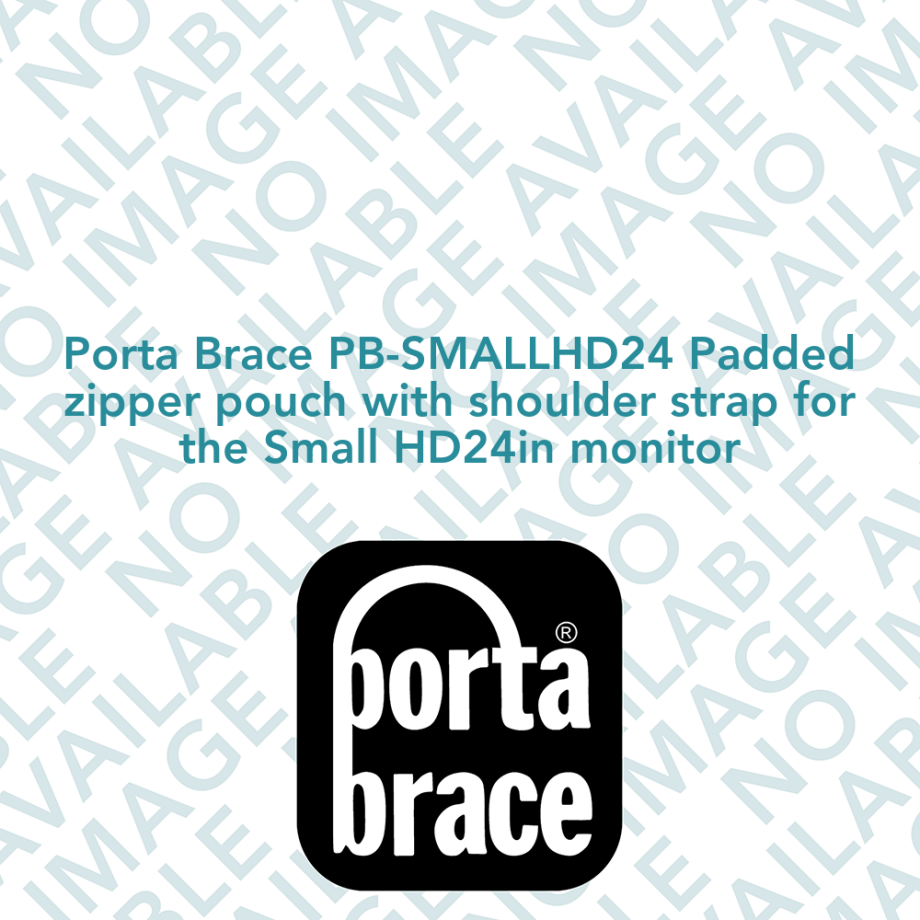 Porta Brace PB-SMALLHD24 Padded zipper pouch with shoulder strap for the Small HD24in monitor