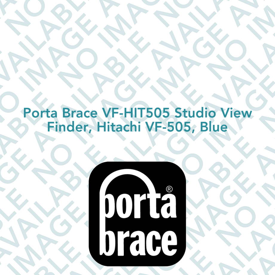 Porta Brace VF-HIT505 Studio View Finder, Hitachi VF-505, Blue