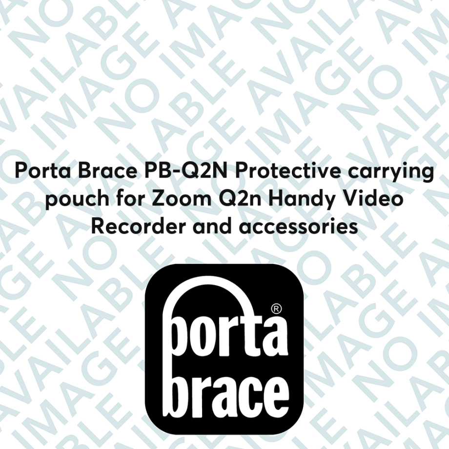 Porta Brace PB-Q2N Protective carrying pouch for Zoom Q2n Handy Video Recorder and accessories