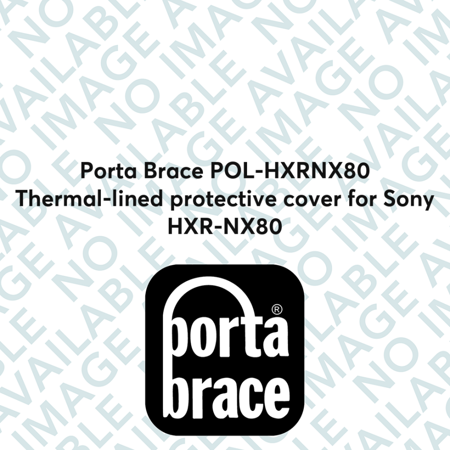 Porta Brace POL-HXRNX80 Thermal-lined protective cover for Sony HXR-NX80
