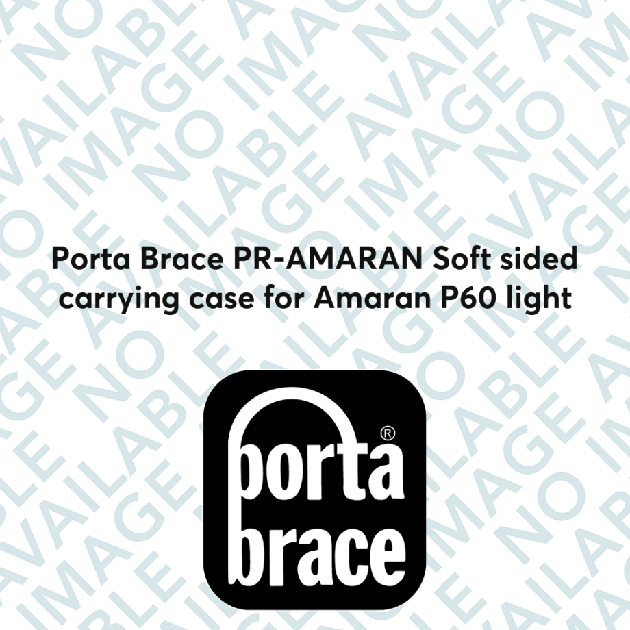 Porta Brace PR-AMARAN Soft sided carrying case for Amaran P60 light