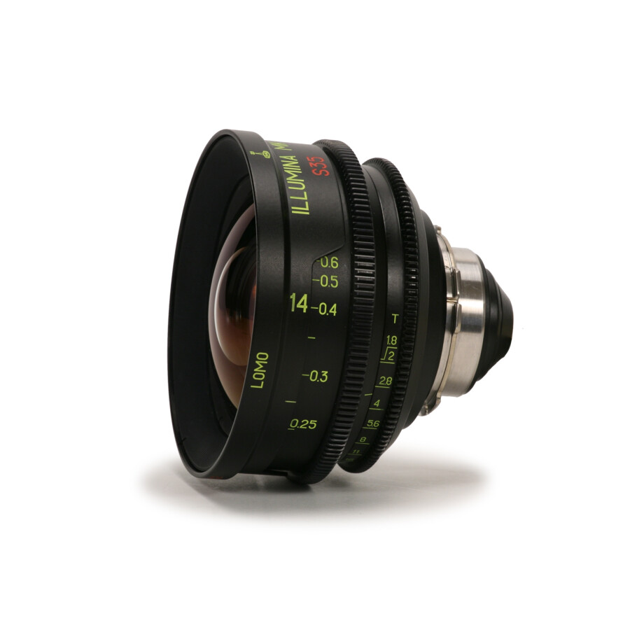 Lumatech Super 35 Illumina coated 14mm T1.8 (ft) lens
