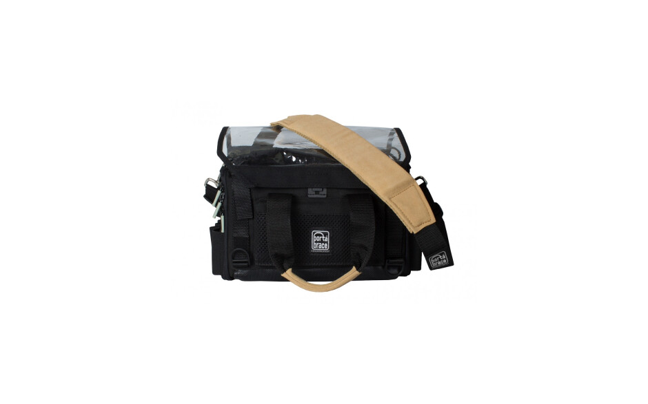 Porta Brace AO-1.5SILENTS, Lightweight and Silent Audio Organizer Case with Suede Strap