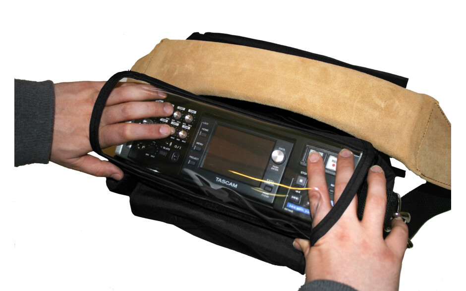 Porta Brace AR-P82 Audio Recorder Case, Tascam HS-P82, Black
