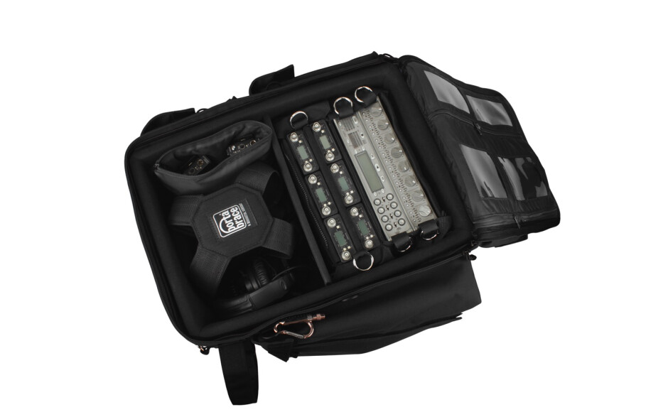 Porta Brace BK-2AUD Audio Equipment Backpack, Rigid Frame, Black