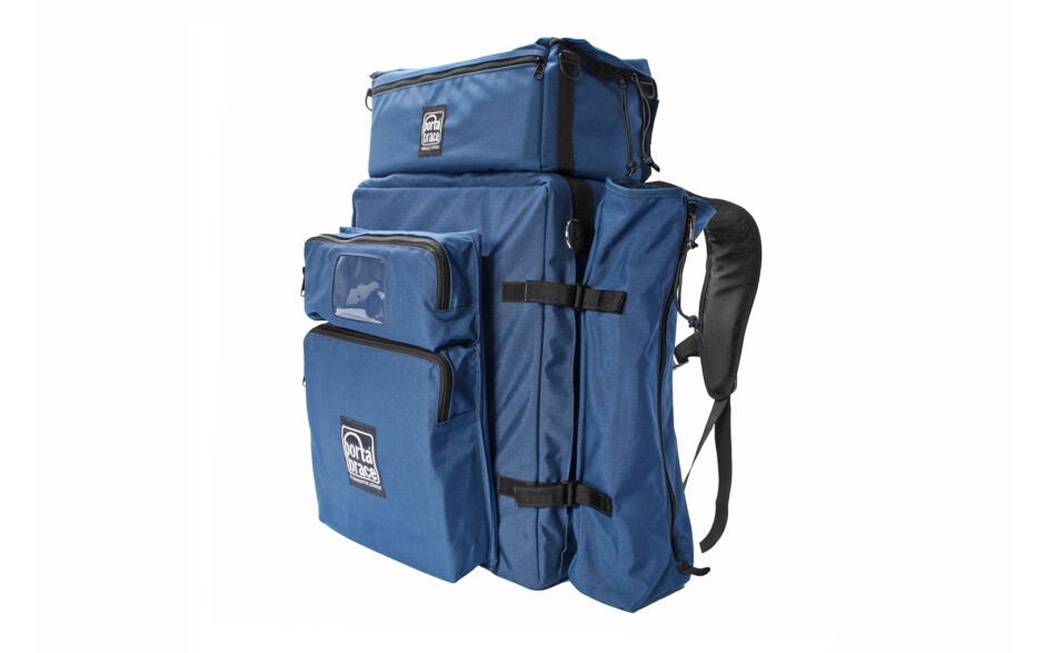 Porta Brace BK-3EXP Modular Backpack, Includes All Modules, Blue