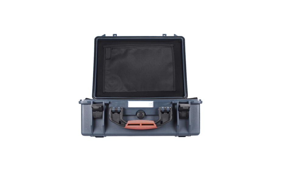 Porta Brace PB-2500DK Hard Case with Padded Divider Kit Upgrade, Airtight, Medium, Blue with Black