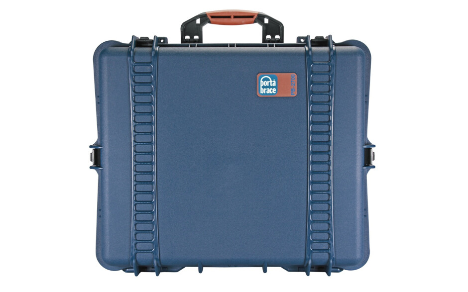 Porta Brace PB-2700F Hard Case, Foam Interior, Airtight, XL, Blue