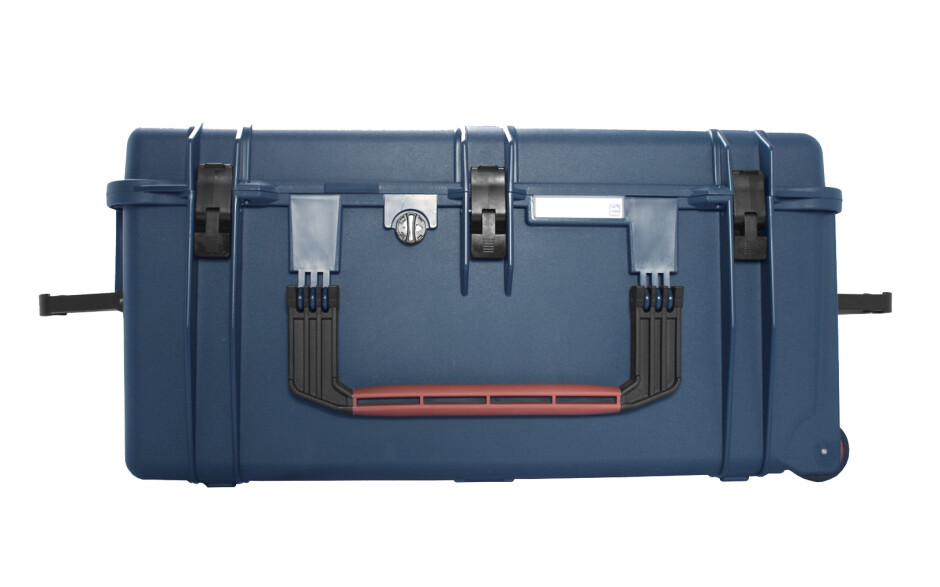 Porta Brace PB-2780E Hard Case, Airtight, Foot Locker, Blue