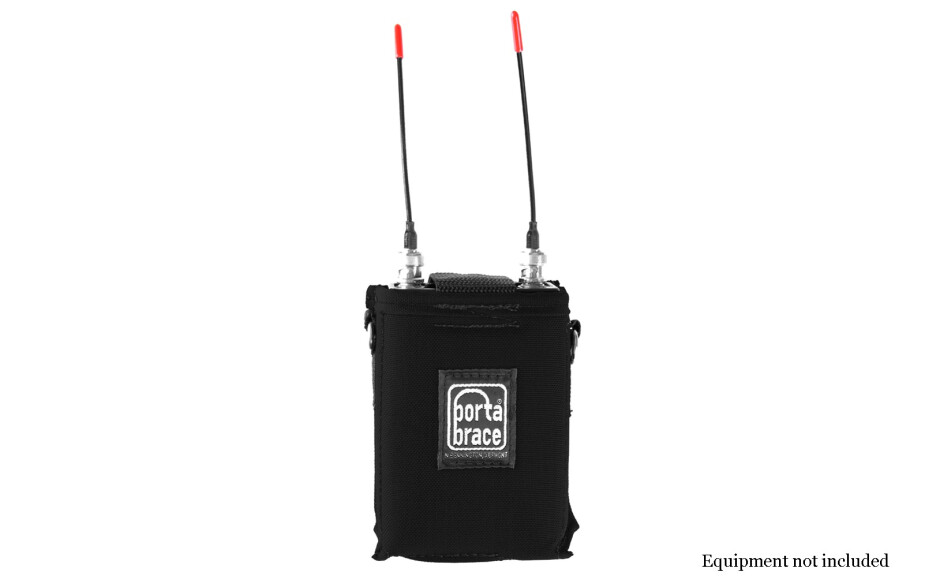Porta Brace RM-ER1B Wireless Receiver Pouch, Lectrosonics, Black