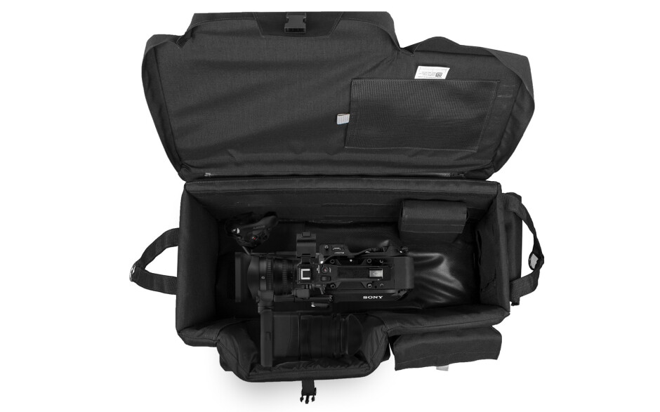 Porta Brace CC-FS7 Quick Draw, Carrying case with Viewfinder Guard, Rigid Frame, Sony PXW-FS7, Black