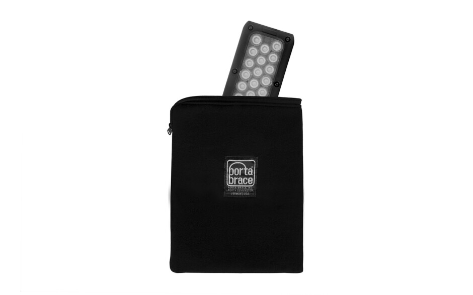 Porta Brace PB-B812BRICK Padded Carring Pouch, Litepanels Brick LED light, Black