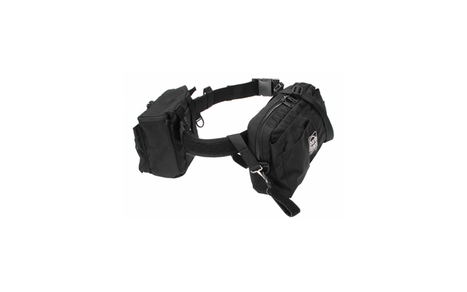 Porta Brace GRIP-PACK2, Waist Pack for Grip Accessories, Black, Medium