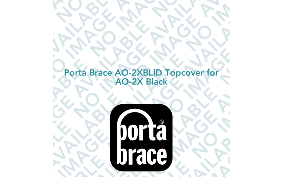 Porta Brace AO-2XBLID Topcover for AO-2X Black