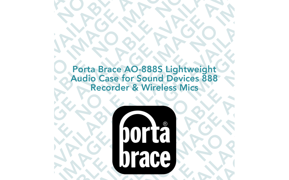 Porta Brace AO-888S Lightweight Audio Case for Sound Devices 888 Recorder & Wireless Mics
