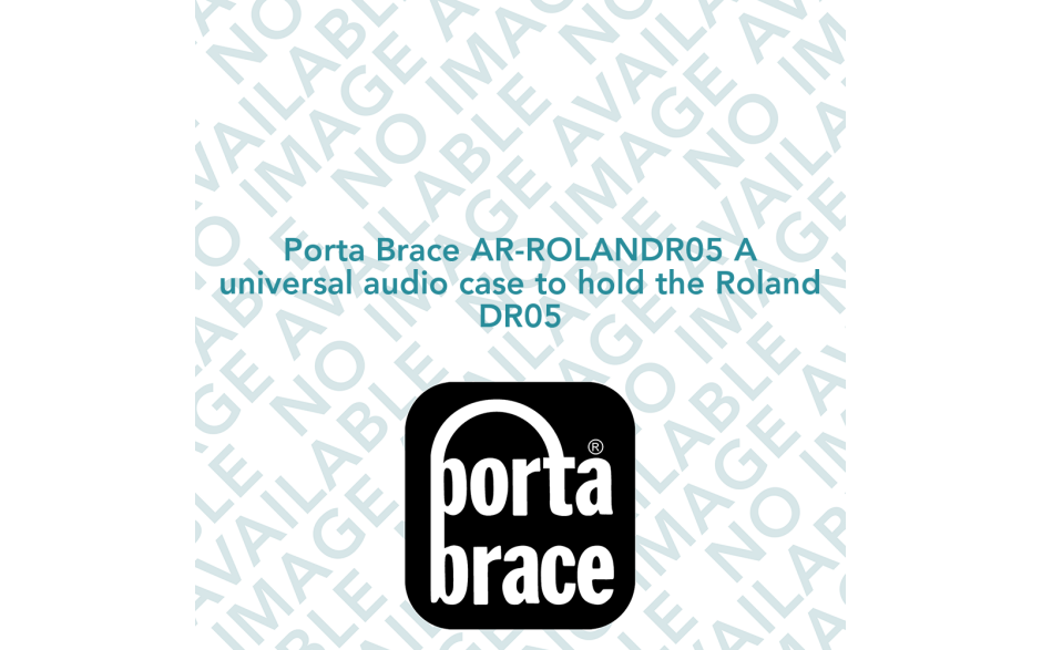 Porta Brace AR-ROLANDR05 A universal audio case to hold the Roland DR05