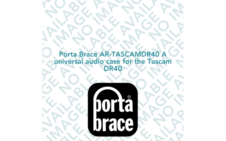 Porta Brace AR-TASCAMDR40 A universal audio case for the Tascam DR40