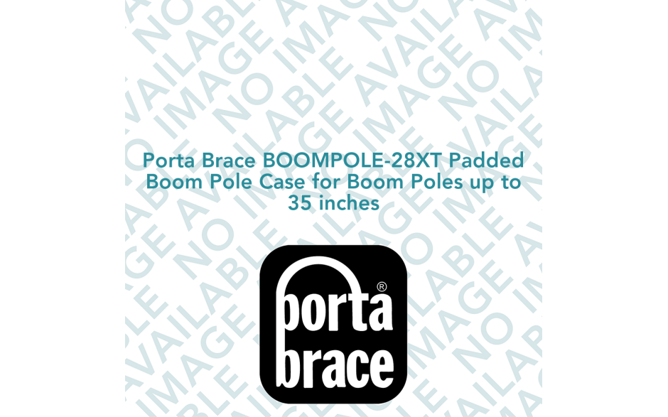 Porta Brace BOOMPOLE-28XT Padded Boom Pole Case for Boom Poles up to 35 inches