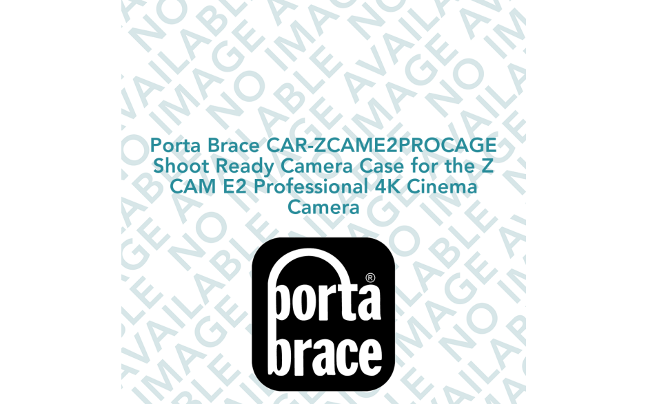 Porta Brace CAR-ZCAME2PROCAGE Shoot Ready Camera Case for the Z CAM E2 Professional 4K Cinema Camera
