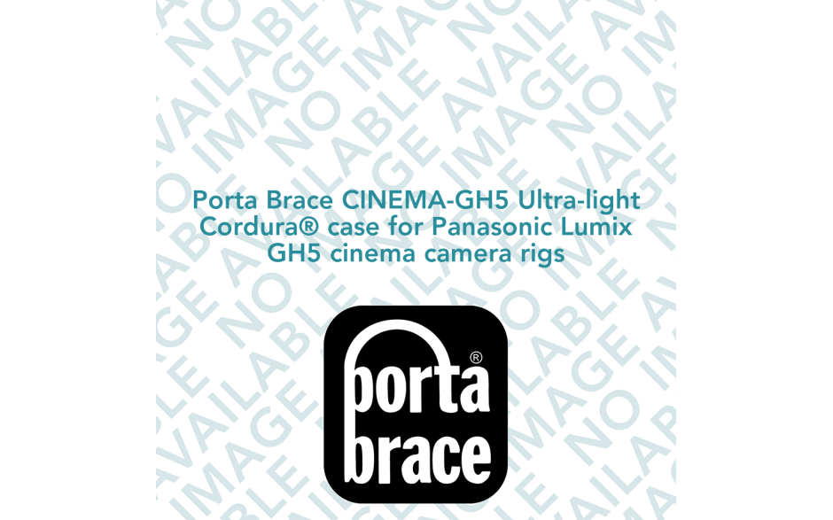 Porta Brace CINEMA-GH5 Ultra-light Cordura case for Panasonic Lumix GH5 cinema camera rigs