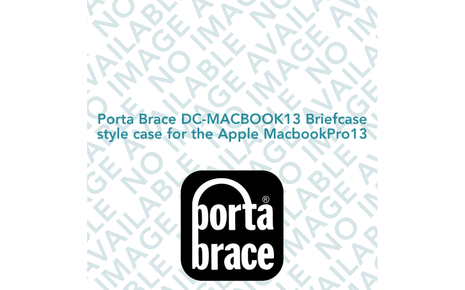 Porta Brace DC-MACBOOK13 Briefcase style case for the Apple MacbookPro13