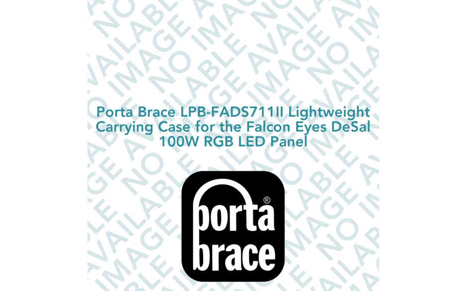 Porta Brace LPB-FADS711II Lightweight Carrying Case for the Falcon Eyes DeSal 100W RGB LED Panel