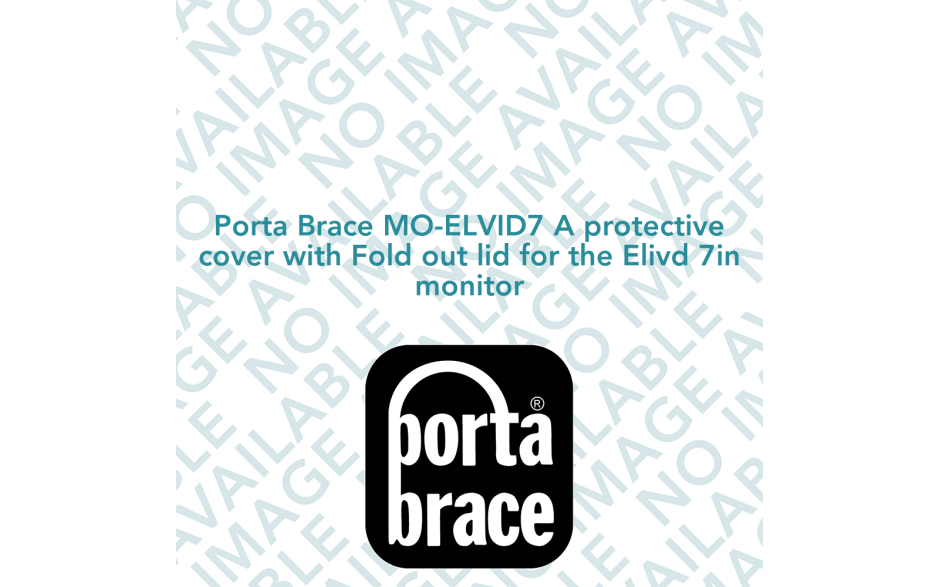 Porta Brace MO-ELVID7 A protective cover with Fold out lid for the Elivd 7in monitor