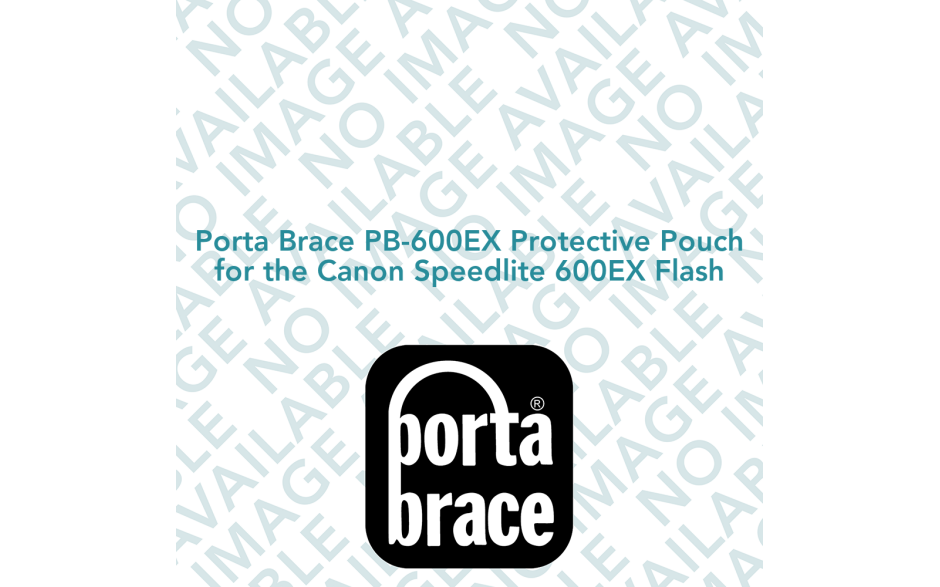 Porta Brace PB-600EX Protective Pouch for the Canon Speedlite 600EX Flash