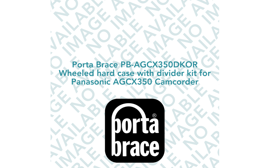 Porta Brace PB-AGCX350DKOR Wheeled hard case with divider kit for Panasonic AGCX350 Camcorder