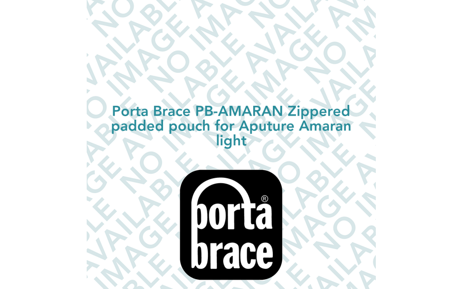 Porta Brace PB-AMARAN Zippered padded pouch for Aputure Amaran light