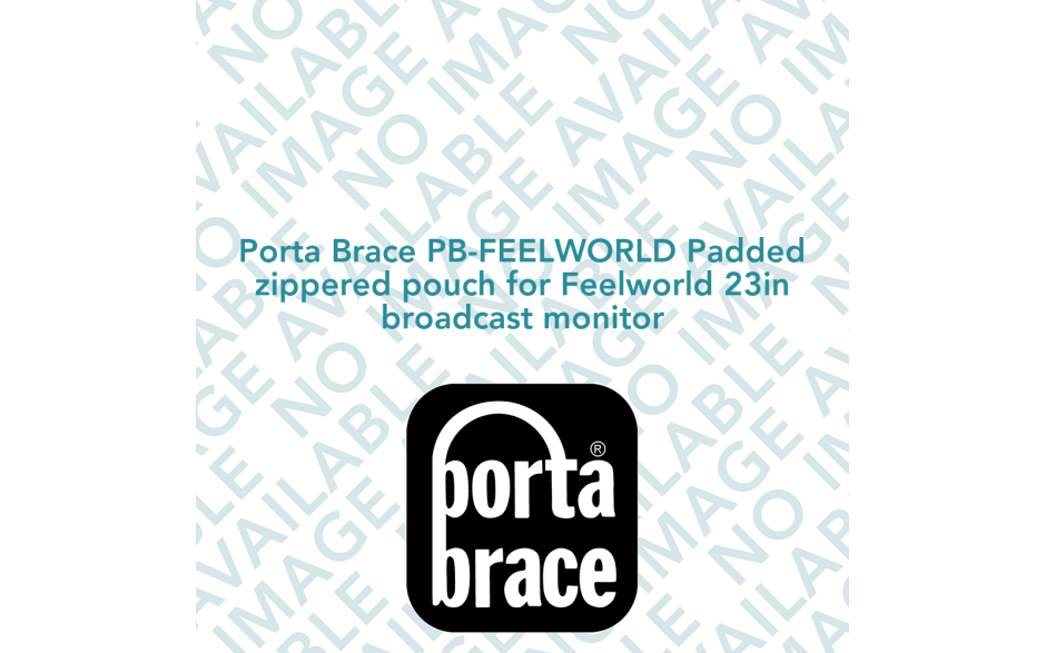 Porta Brace PB-FEELWORLD Padded zippered pouch for Feelworld 23in broadcast monitor