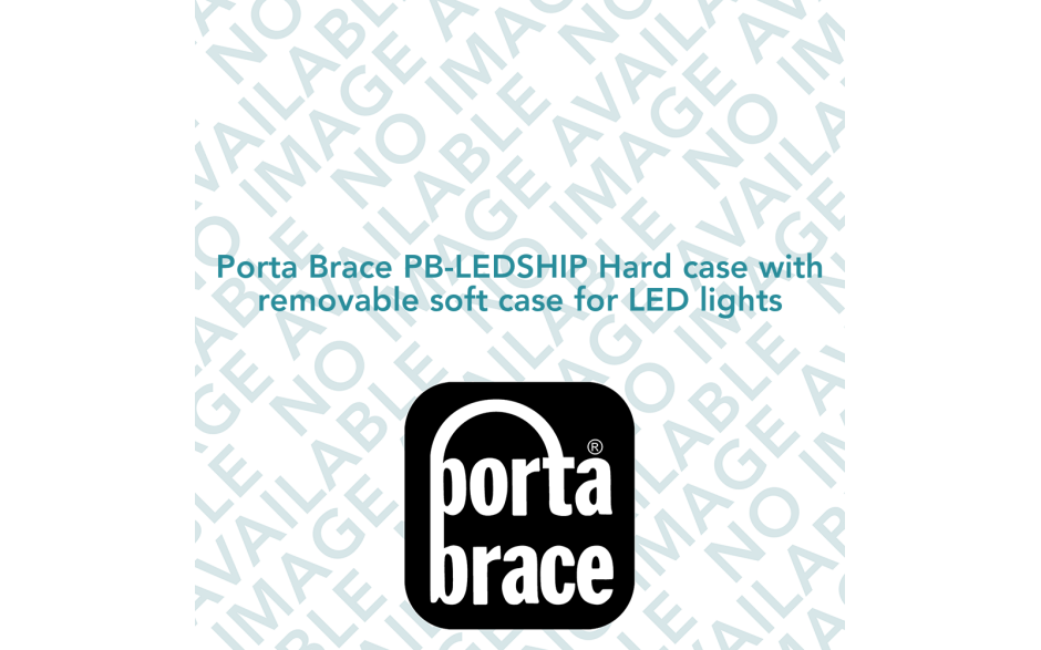 Porta Brace PB-LEDSHIP Hard case with removable soft case for LED lights