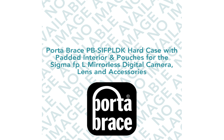 Porta Brace PB-SIFPLDK Hard Case with Padded Interior & Pouches for the Sigma fp L Mirrorless Digital Camera, Lens and Accessories