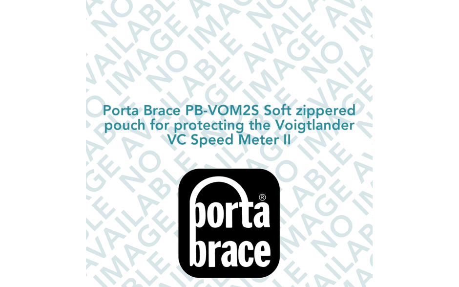 Porta Brace PB-VOM2S Soft zippered pouch for protecting the Voigtlander VC Speed Meter II