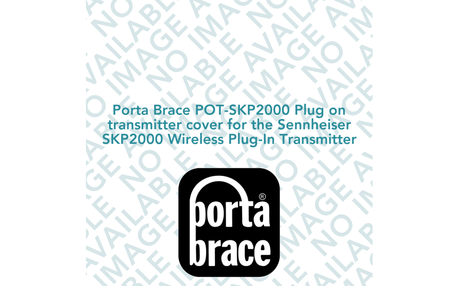 Porta Brace POT-SKP2000 Plug on transmitter cover for the Sennheiser SKP2000 Wireless Plug-In Transmitter