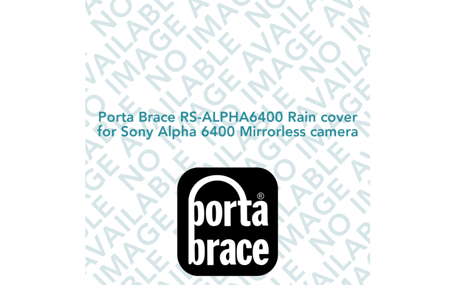 Porta Brace RS-ALPHA6400 Rain cover for Sony Alpha 6400 Mirrorless camera